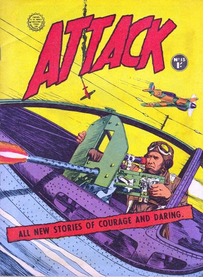 Cover for Attack (Horwitz, 1958 ? series) #15