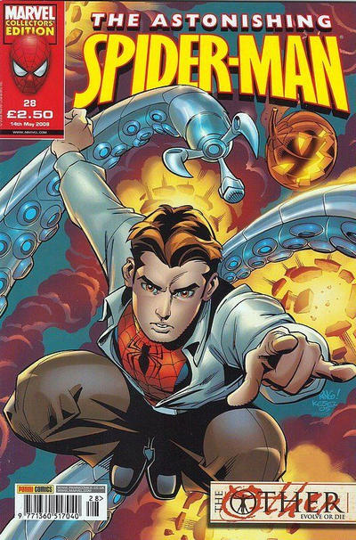 Cover for Astonishing Spider-Man (Panini UK, 2007 series) #28