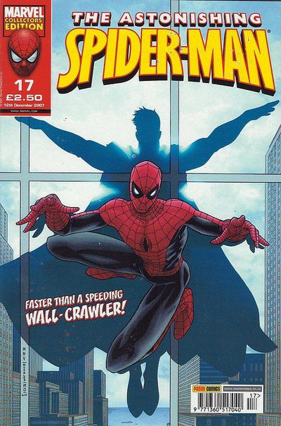 Cover for Astonishing Spider-Man (Panini UK, 2007 series) #17