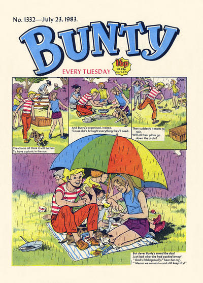 Cover for Bunty (D.C. Thomson, 1958 series) #1332
