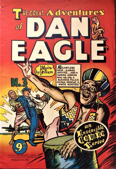 Cover for Dan Eagle (Invincible Press, 1953 ? series) #3