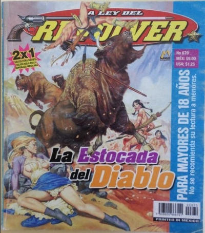 Cover for La ley del revolver (Editorial Toukan, 1994 ? series) #670
