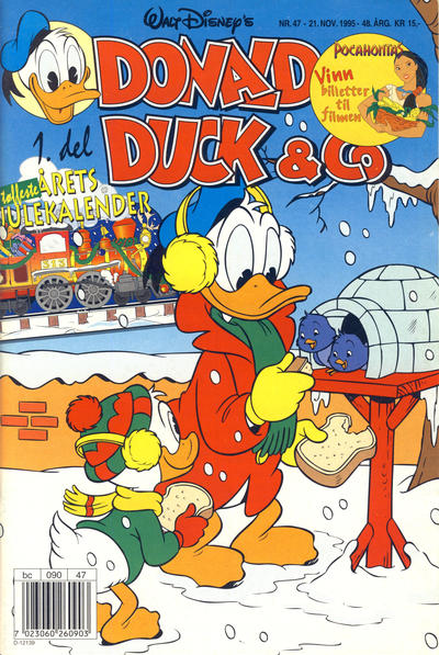 Cover for Donald Duck & Co (Hjemmet / Egmont, 1948 series) #47/1995