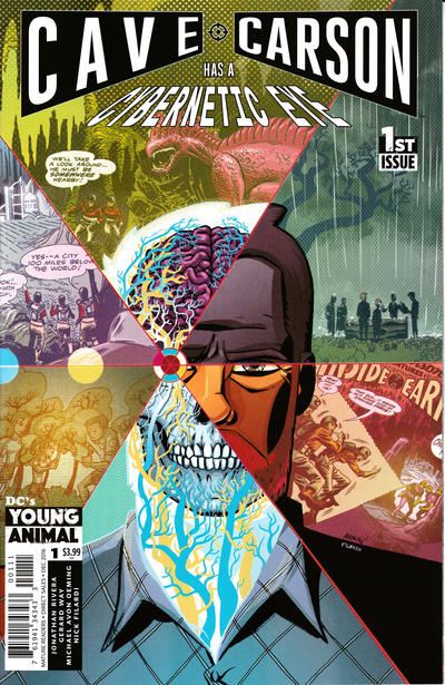 Cover for Cave Carson Has a Cybernetic Eye (DC, 2016 series) #1