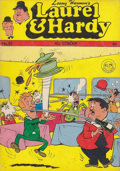 Cover for Larry Harmon's Laurel & Hardy (Thorpe & Porter, 1969 series) #55