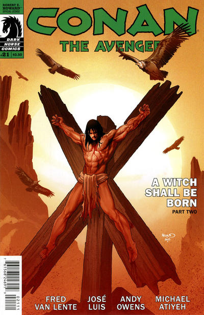 Cover for Conan the Avenger (Dark Horse, 2014 series) #21