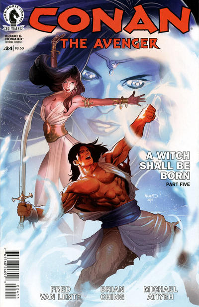 Cover for Conan the Avenger (Dark Horse, 2014 series) #24