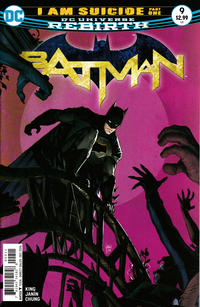 Cover for Batman (DC, 2016 series) #9