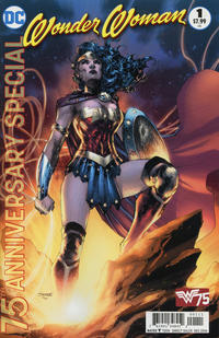 Cover Thumbnail for Wonder Woman 75th Anniversary Special (DC, 2016 series) #1 [Jim Lee Cover]