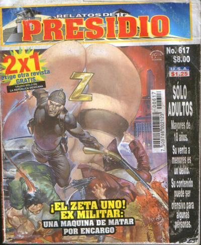 Cover for Relatos de Presidio (Editorial Toukan, 1993 series) #617