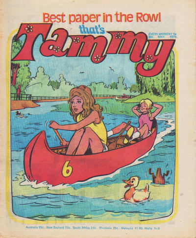Cover for Tammy (IPC, 1971 series) #8 May 1976