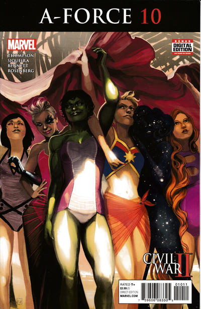 Cover for A-Force (Marvel, 2016 series) #10