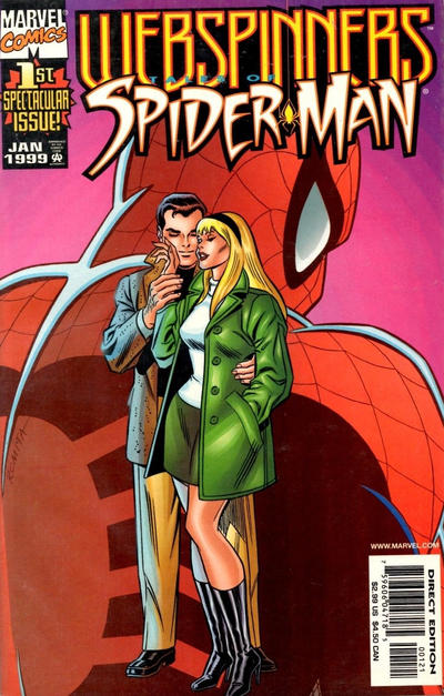 Cover for Webspinners: Tales of Spider-Man (Marvel, 1999 series) #1 [Another Universe - John Romita Cover]