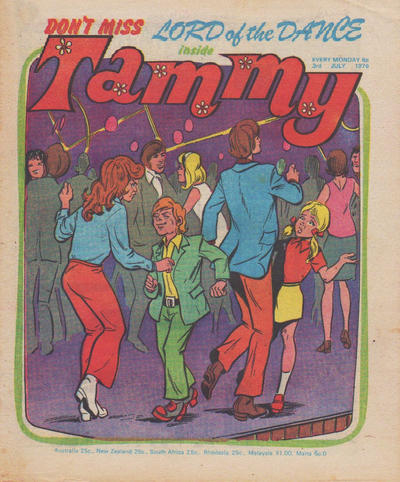 Cover for Tammy (IPC, 1971 series) #3 July 1976