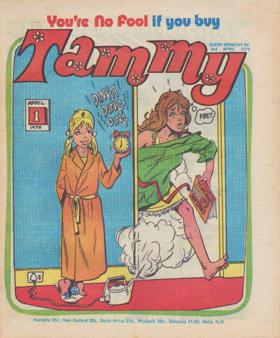 Cover for Tammy (IPC, 1971 series) #3 April 1976