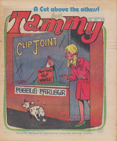 Cover for Tammy (IPC, 1971 series) #29 May 1976