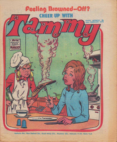 Cover for Tammy (IPC, 1971 series) #28 February 1976