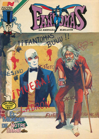 Cover for Fantomas (Editorial Novaro, 1969 series) #589