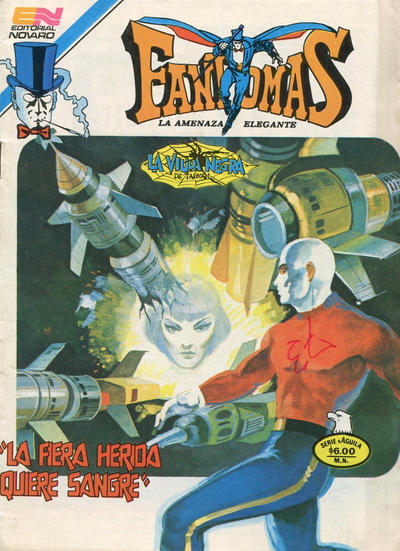 Cover for Fantomas (Editorial Novaro, 1969 series) #518
