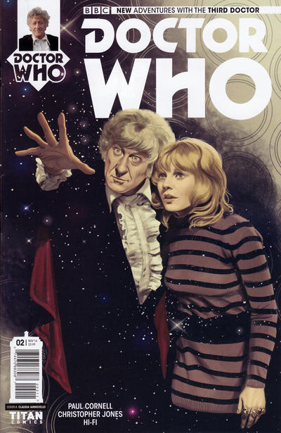 Cover for Doctor Who: The Third Doctor (Titan, 2016 series) #2 [Cover A]