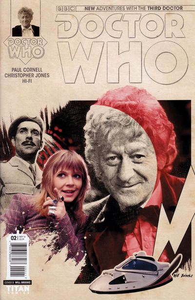 Cover for Doctor Who: The Third Doctor (Titan, 2016 series) #2 [Photo Cover B]