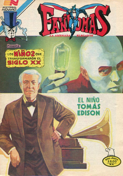Cover for Fantomas (Editorial Novaro, 1969 series) #554