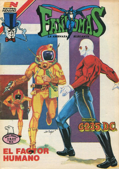 Cover for Fantomas (Editorial Novaro, 1969 series) #582