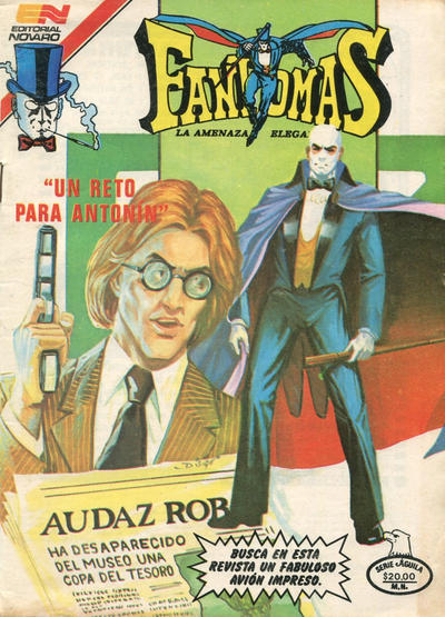 Cover for Fantomas (Editorial Novaro, 1969 series) #655