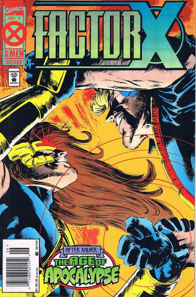 Cover for Factor-X (Marvel, 1995 series) #4 [Newsstand]