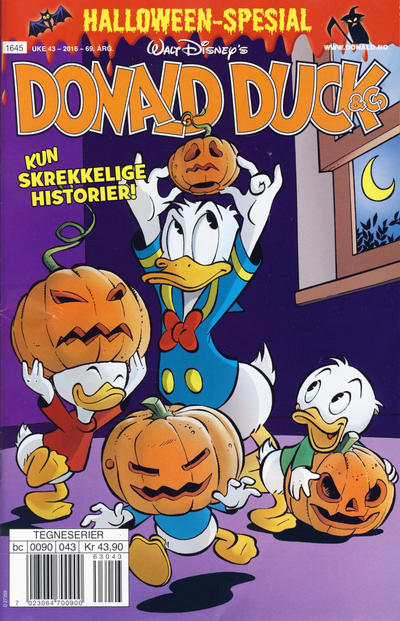 Cover for Donald Duck & Co (Hjemmet / Egmont, 1948 series) #43/2016