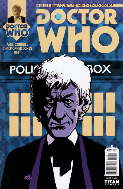 Cover for Doctor Who: The Third Doctor (Titan, 2016 series) #2 [Cover C]