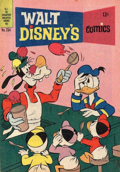 Cover for Walt Disney's Comics (W. G. Publications; Wogan Publications, 1946 series) #254