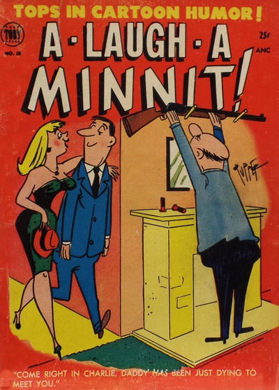 Cover for A-Laugh-a-Minnit (Toby, 1954 series) #10