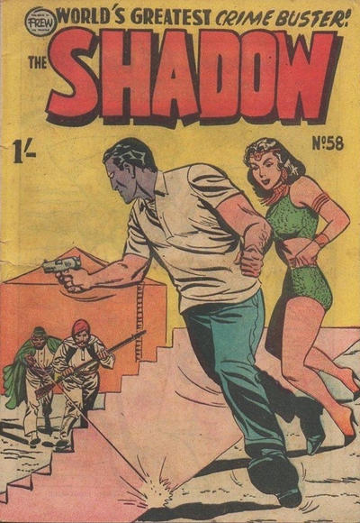 Cover for The Shadow (Frew Publications, 1952 series) #58