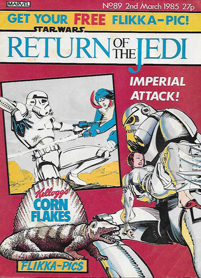 Cover for Return of the Jedi Weekly (Marvel UK, 1983 series) #89