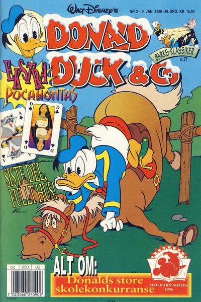 Cover for Donald Duck & Co (Hjemmet / Egmont, 1948 series) #2/1996