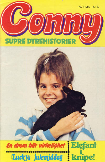 Cover for Conny (Serieforlaget / Se-Bladene / Stabenfeldt, 1985 series) #1/1986