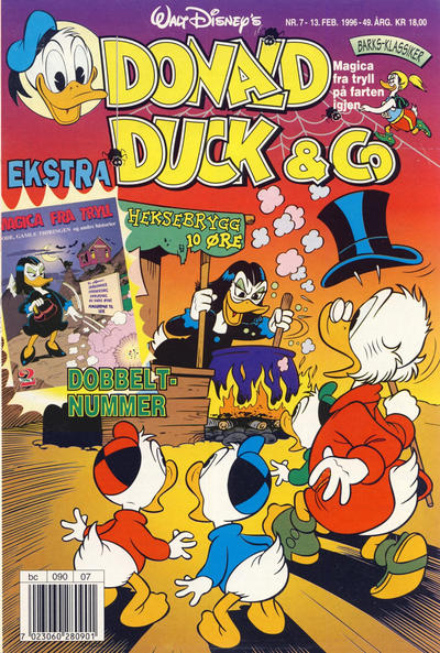 Cover for Donald Duck & Co (Hjemmet / Egmont, 1948 series) #7/1996