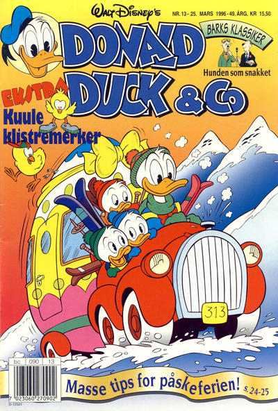 Cover for Donald Duck & Co (Hjemmet / Egmont, 1948 series) #13/1996