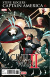 Cover for Captain America: Steve Rogers (Marvel, 2016 series) #6 [Regular Cover]
