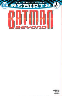 Cover Thumbnail for Batman Beyond (DC, 2016 series) #1 [Blank Cover]