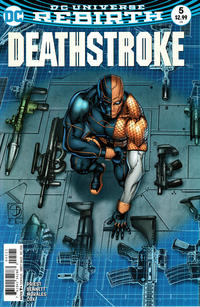 Cover for Deathstroke (DC, 2016 series) #5 [Shane Davis / Michelle Delecki Cover]