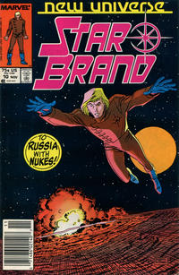 Cover Thumbnail for Star Brand (Marvel, 1986 series) #10 [Newsstand]