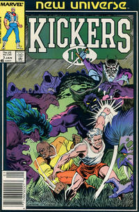 Cover Thumbnail for Kickers, Inc. (Marvel, 1986 series) #3 [Newsstand]