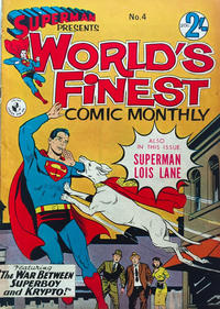 Cover Thumbnail for Superman Presents World's Finest Comic Monthly (K. G. Murray, 1965 series) #4
