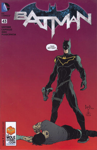 Cover for Batman (DC, 2011 series) #43 [La Mole Comic Con Internacional Cover]