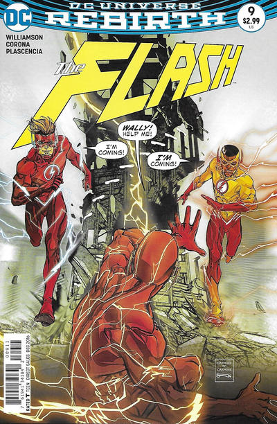 Cover for The Flash (DC, 2016 series) #9 [Carmine Di Giandomenico Cover]