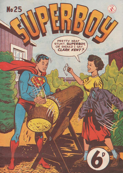 Cover for Superboy (K. G. Murray, 1949 series) #25