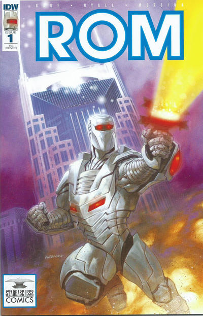 Cover for Rom (IDW, 2016 series) #1 [Starbase 1552 Comics Exclusive Cover by Dave Dorman]