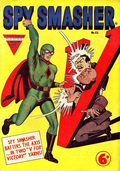 Cover for Spy Smasher (L. Miller & Son, 1953 series) #52